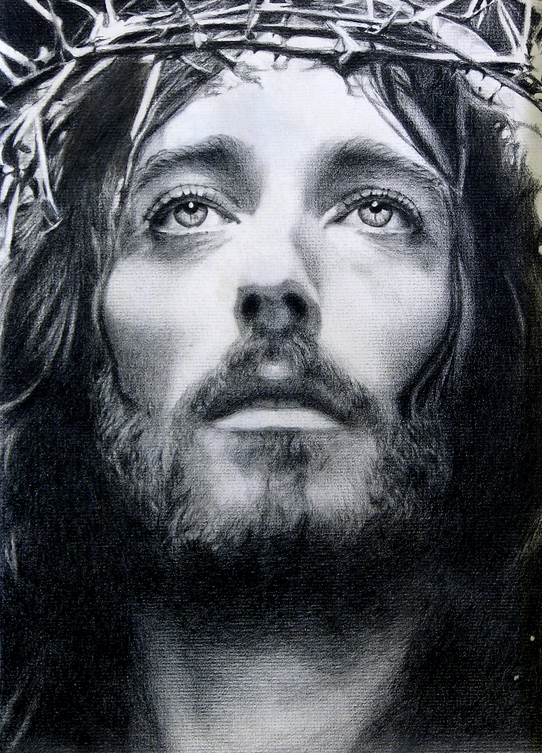 1107x1538 Jesus Of Nazareth By Noeling - Jesus Of Nazareth Painting