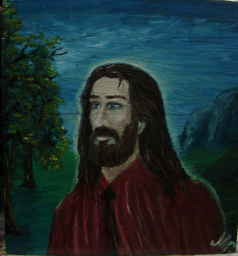 770x830 Saatchi Art Jesus Of Nazareth Painting By Marius Nitov - Jesus Of Nazareth Painting