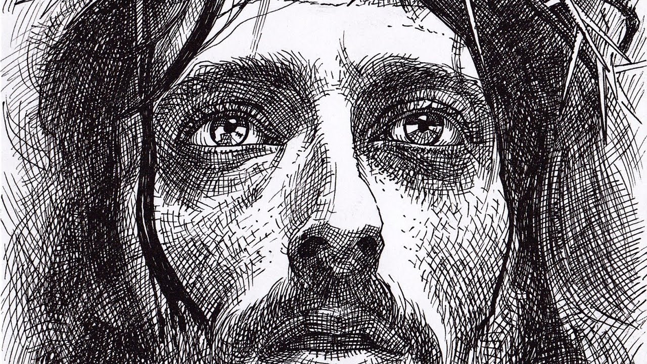 1280x720 Speed Portrait Of Jesus Of Nazareth (Robert Powell) - Jesus Of Nazareth Painting