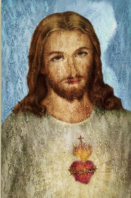 438x659 Buy Jesus Chirst 5 By Community Artists Group@ Rs. 7990. Code - Jesus Of Nazareth Painting