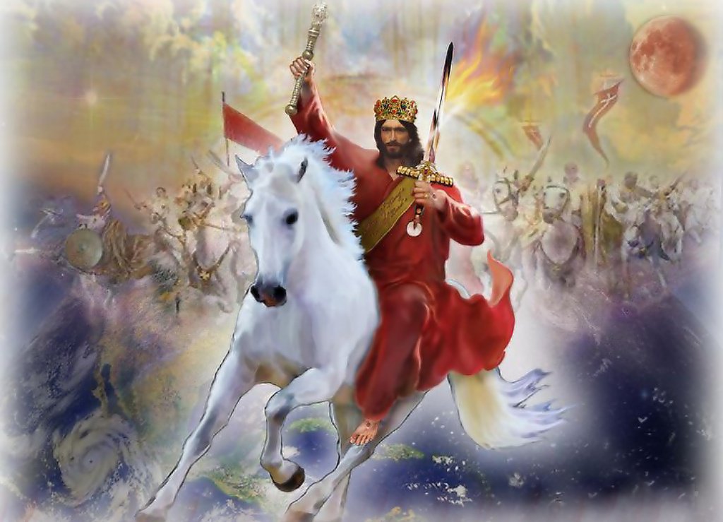Jesus On A White Horse Painting at PaintingValley.com 