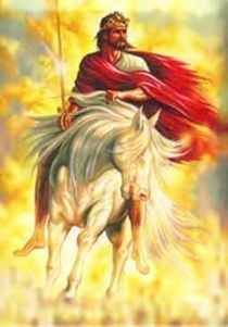 210x301 So Pretty Jesus Returning On White Horse The Truth - Jesus On A White Horse Painting
