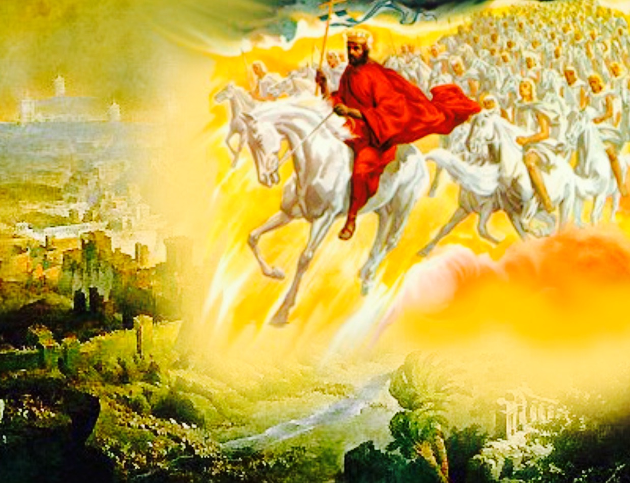 Jesus On A White Horse Painting At PaintingValley Explore 