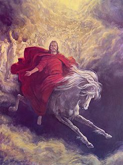 Jesus On A White Horse Painting at PaintingValley.com | Explore ...