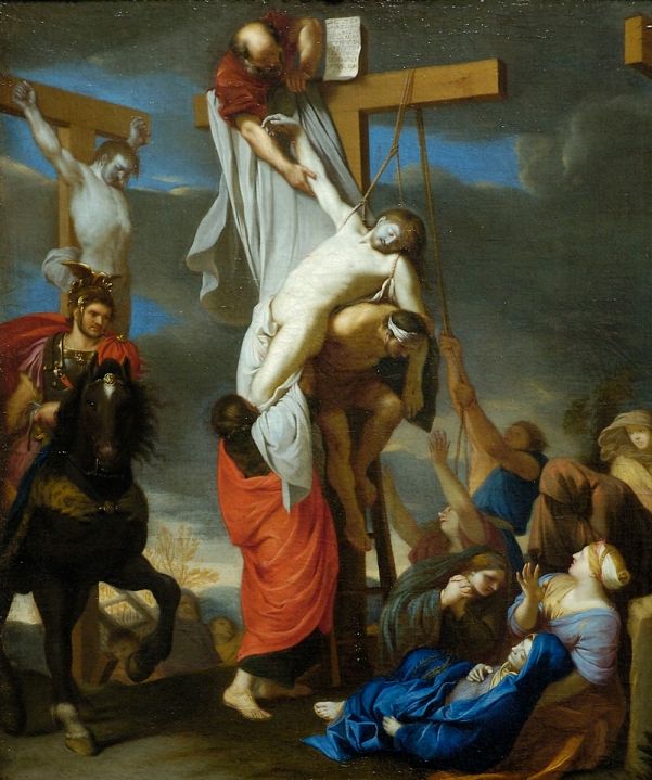 601x719 Jesus Lifted Down From The Cross Famous Paintings Arte Y - Jesus On Cross Famous Painting