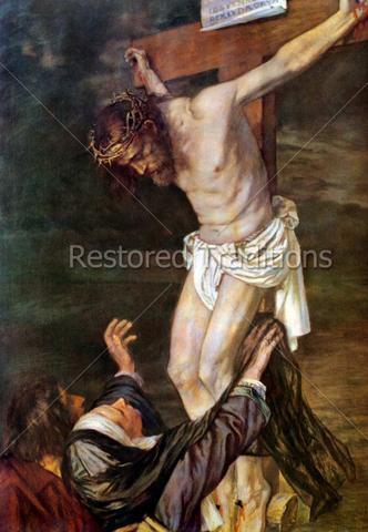 332x480 Top 150 Best High Resolution, Royalty Free Catholic Images - Jesus On Cross Famous Painting