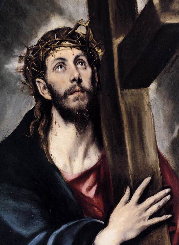 585x800 Critical Thinking Famous Religious Paintings, No. 1, God And Jesus - Jesus On The Cross Painting Famous