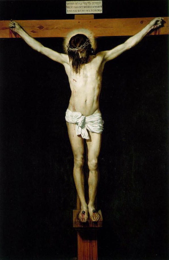 592x906 Crucifixion Paintings - Jesus On The Cross Painting Famous