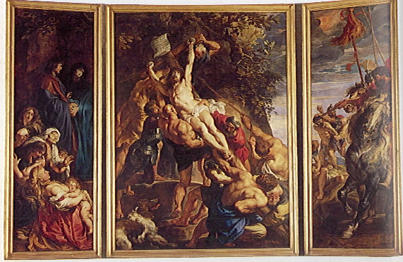 571x372 Epph Rembrandt's Raising Of The Cross (C.1633) - Jesus On The Cross Painting Famous