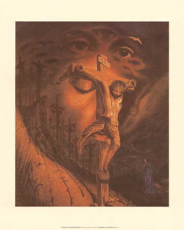 361x450 Jesus On The Cross - Jesus On The Cross Painting Famous