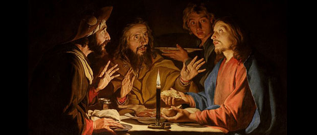 620x264 Imaginative Prayer A Meeting On The Road To Emmaus - Jesus On The Road To Emmaus Painting