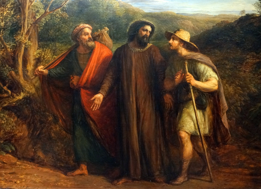 1024x741 On The Road To Emmaus A Pilgrim In Narnia - Jesus On The Road To Emmaus Painting