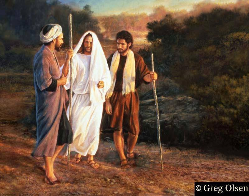 800x629 Principles Of Jesus Christ Lessons From The Road To Emmaus - Jesus On The Road To Emmaus Painting