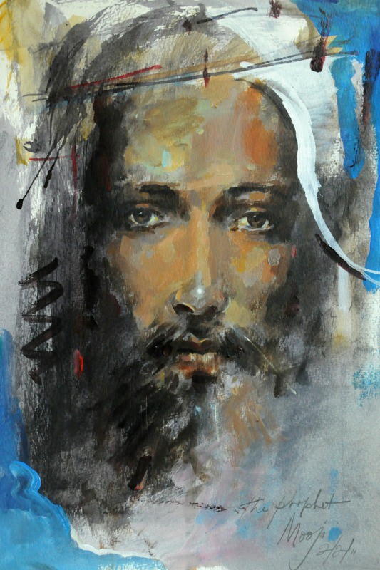 533x800 The Prophet - Jesus Painting Images