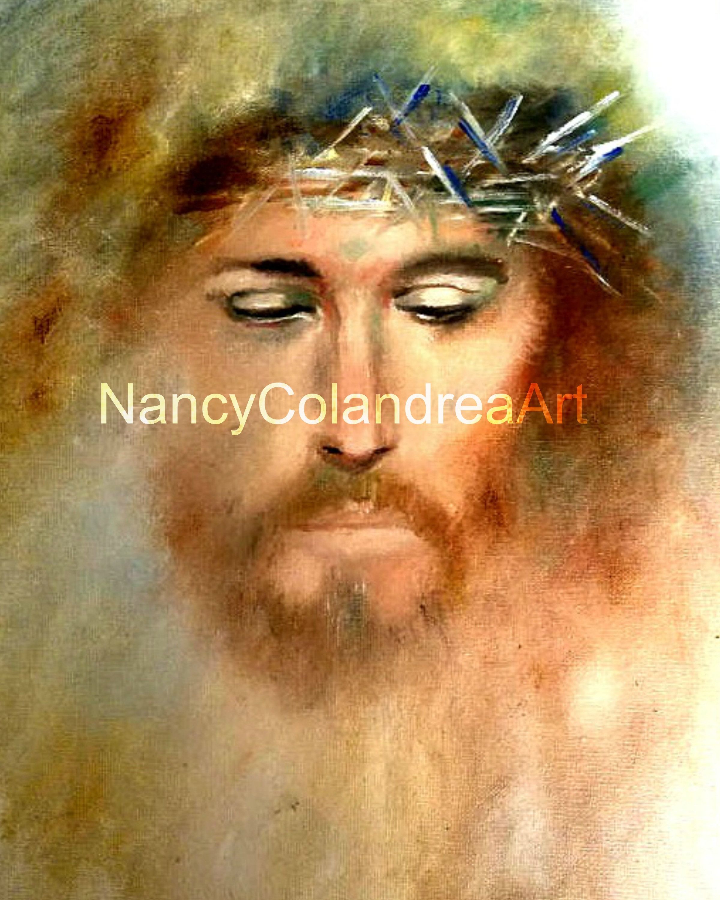 Jesus Portrait Painting