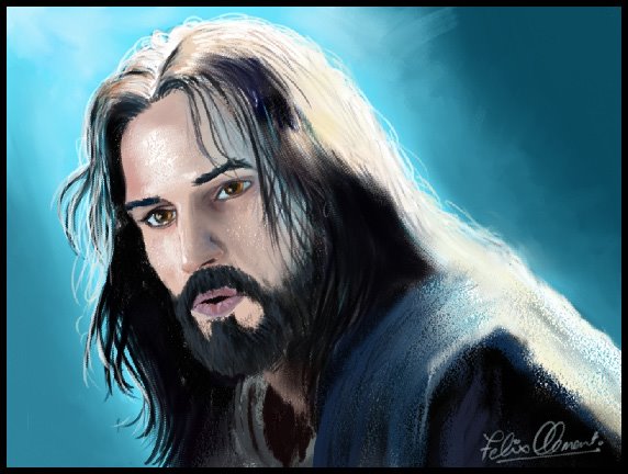 572x432 Jesus Paintings Christian Religious Clip Art Jesus Christ - Jesus Portrait Painting