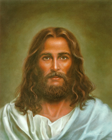 359x450 Jesus On The Cross - Jesus Portrait Painting