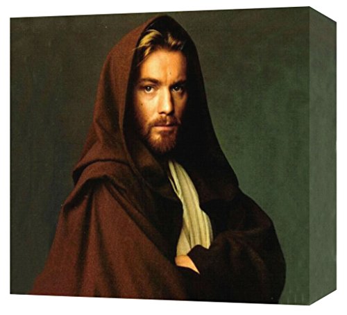 500x454 Jesus Portrait Canvas Oil Painting Print With Wooden Mounting - Jesus Portrait Painting