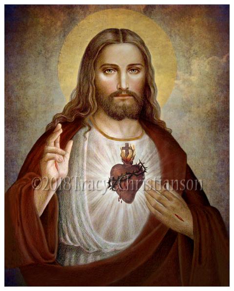 479x594 Portraits Of Saints - Jesus Portrait Painting