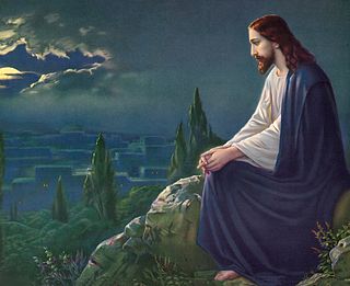 320x261 Prayers Of Jesus - Jesus Praying In Gethsemane Painting