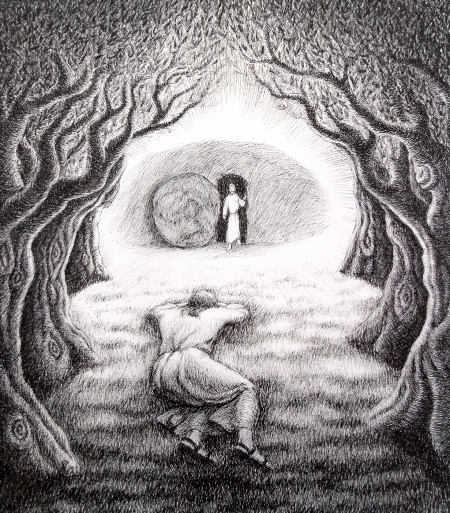 899x1024 Jesus Praying In The Garden Of Gethsemane Image - Jesus Praying In The Garden Of Gethsemane Painting