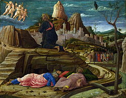 250x195 Agony In The Garden - Jesus Praying In The Garden Of Gethsemane Painting