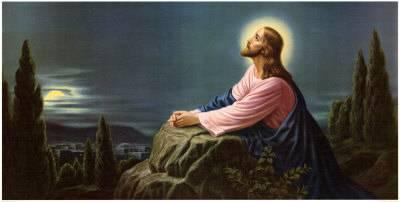 400x202 Beautiful Garden Of Gethsemane Artwork For Sale, Posters - Jesus Praying In The Garden Of Gethsemane Painting