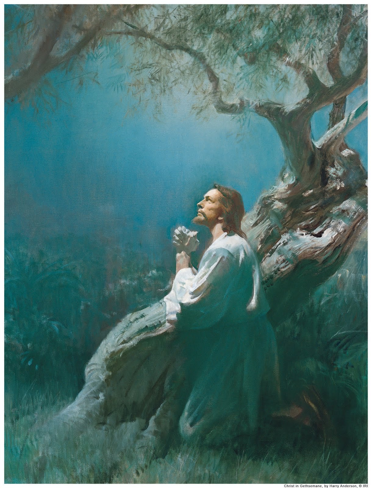 1220x1600 Why Did Jesus Pray This Prayer Step Into The Story - Jesus Praying Painting