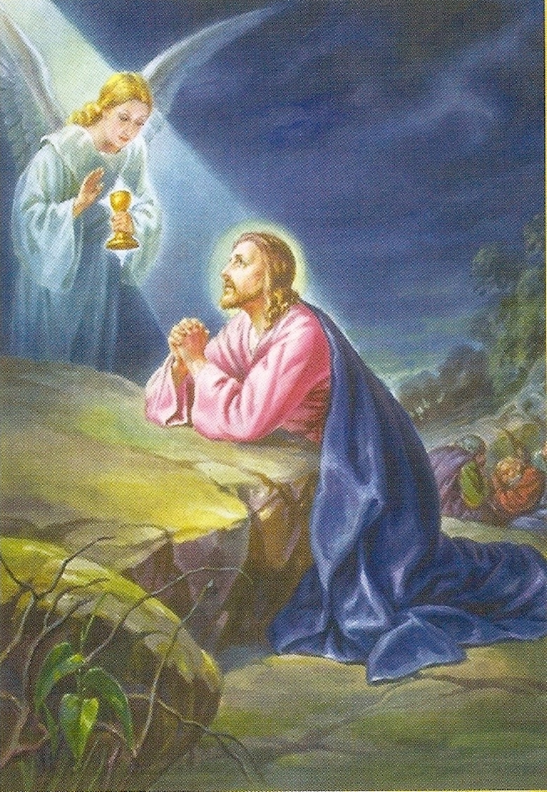 780x1129 Jesus Christ Praying Wallpapers - Jesus Praying Painting
