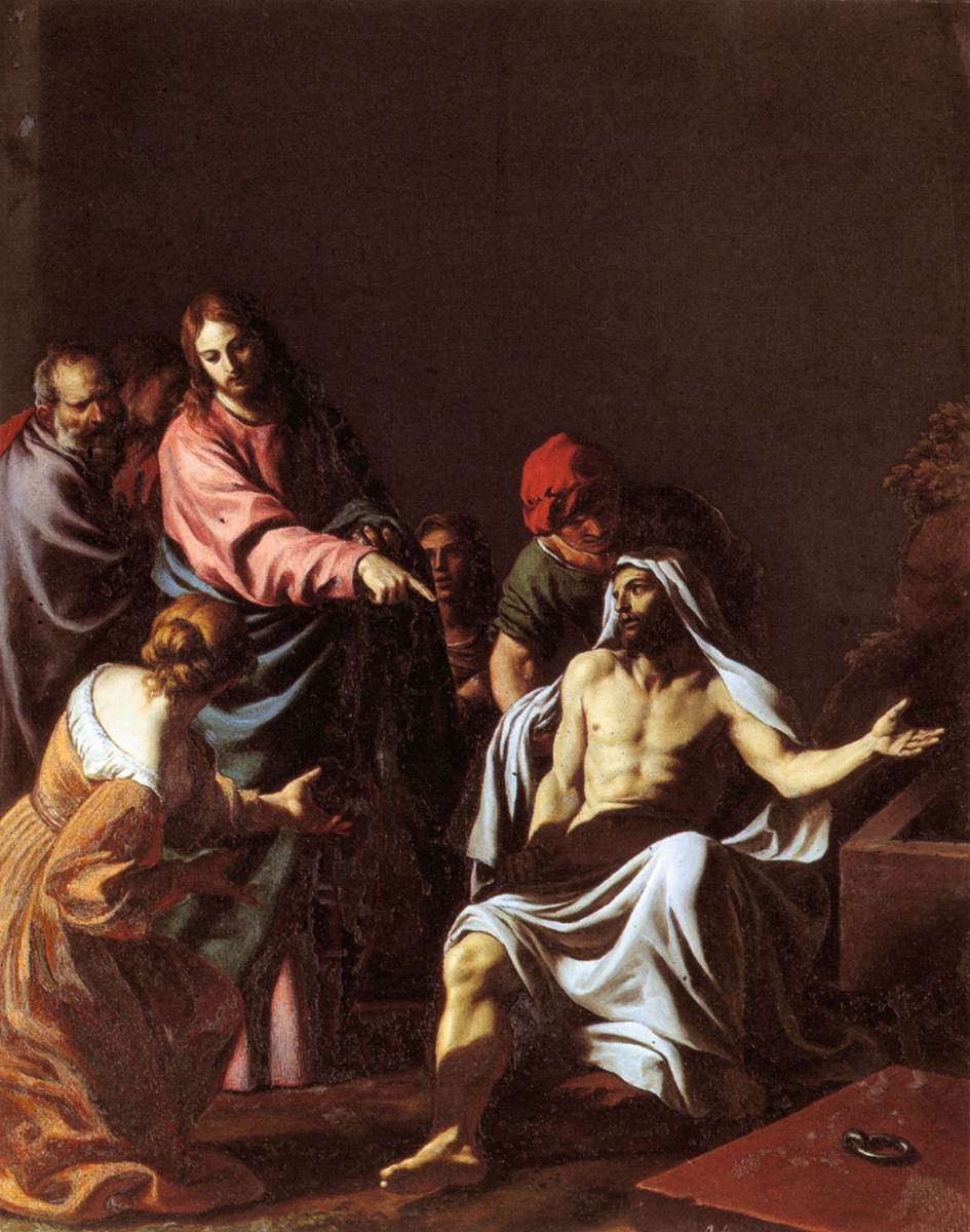 945x1200 Raising Of Lazarus Nicolas Froment Paints Art - Jesus Raises Lazarus Painting
