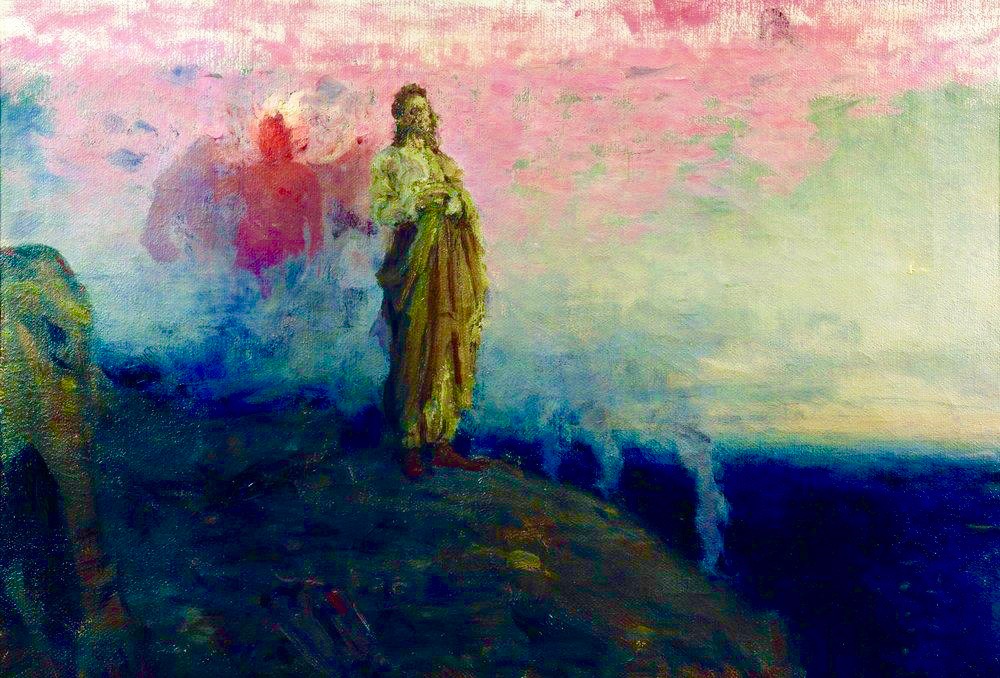 Jesus Reaching Into Water Painting at Explore