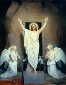 233x300 Jesus Christ Resurrection 8x10 Christian Art Glossy Photo Picture - Jesus Resurrection Painting