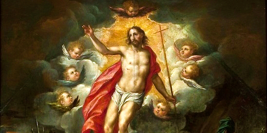 548x274 Jesus Christ Resurrection Art Aleteia - Jesus Resurrection Painting
