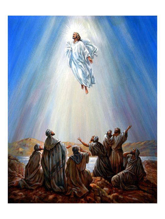 543x720 Jesus Resurrection - Jesus Resurrection Painting