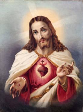 275x369 Sacred Heart - Jesus Sacred Heart Painting