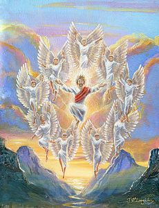 230x300 Second Coming Of Christ Paintings Fine Art America - Jesus Second Coming Painting