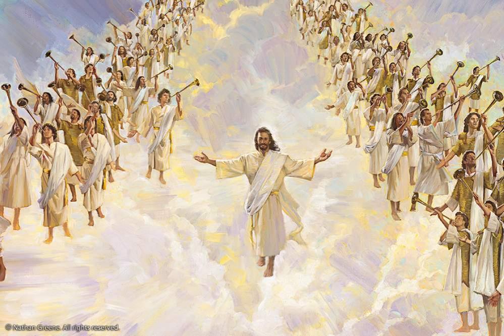999x666 Adventist Review Online - Jesus Second Coming Painting