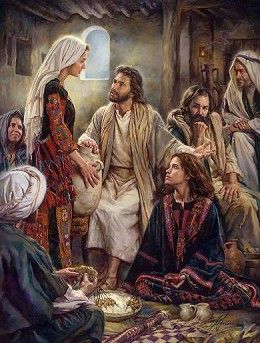 Jesus Teaching Painting