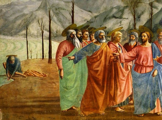 640x476 Worlds Religion Museum Jesus' Apostles Ancient Painting - Jesus Teaching Painting