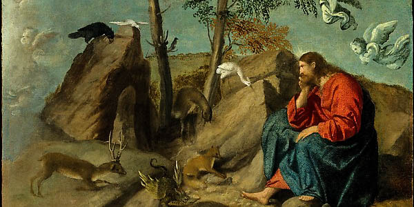 600x300 What Do Animals Represent - Jesus Tempted In The Desert Painting