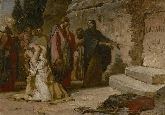 672x470 Jesus - Jesus Tomb Painting