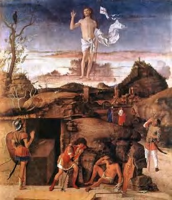 344x400 Pictures Of The Resurrection Of Jesus - Jesus Tomb Painting