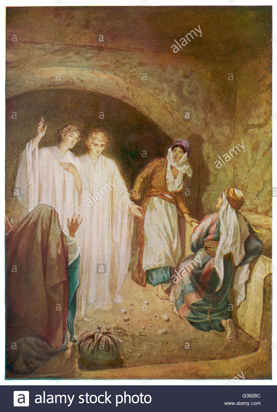 936x1390 The Women At Jesus Tomb Stock Photos Amp The Women At Jesus Tomb - Jesus Tomb Painting