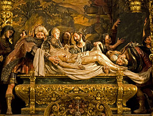 300x228 Burial Of Jesus - Jesus Tomb Painting