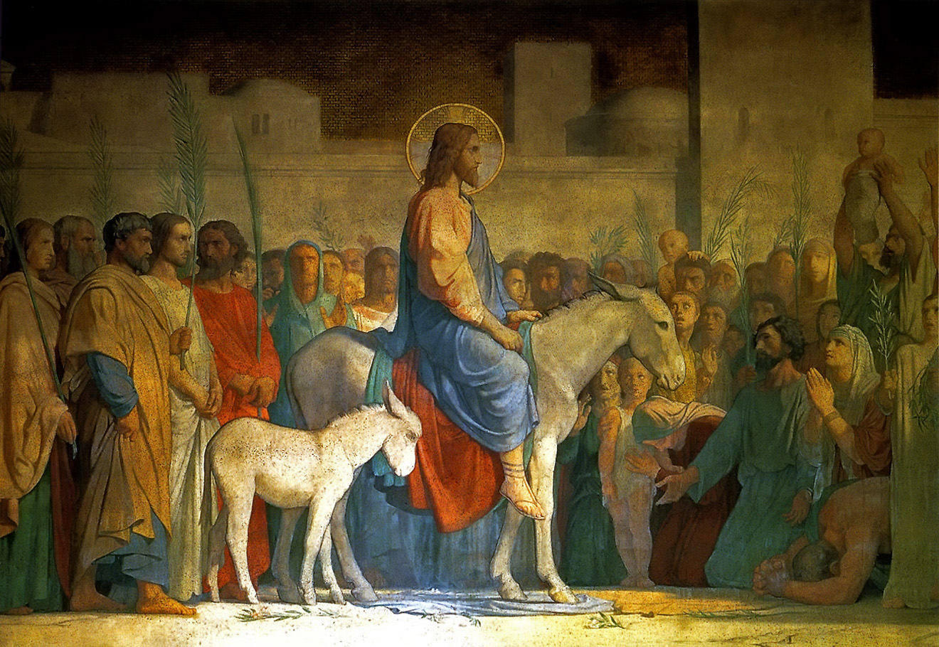 1320x910 The Politics Of Palm Sunday - Jesus Triumphal Entry Painting