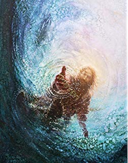 Jesus Walking On The Water Painting