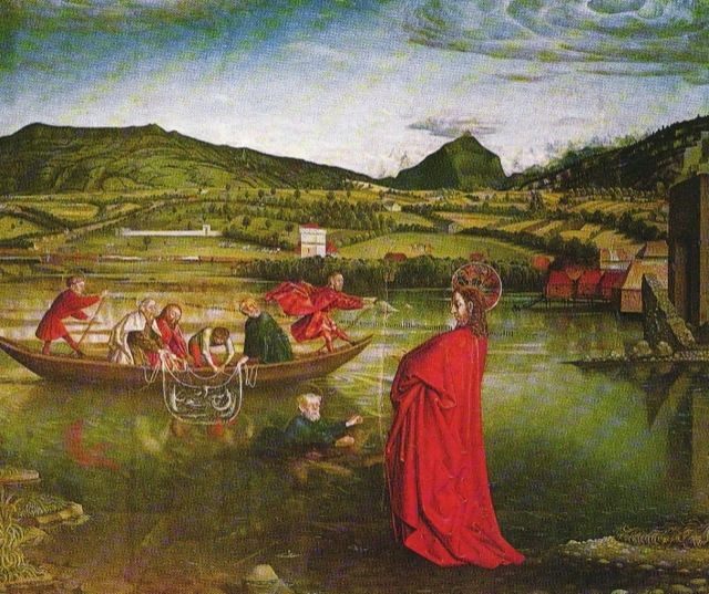 640x537 Commentary On The Liturgical Readings For Sundays And Special - Jesus Walking On The Water Painting