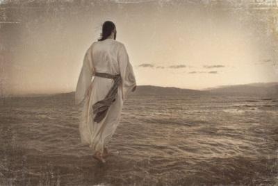Jesus Walking On Water Painting