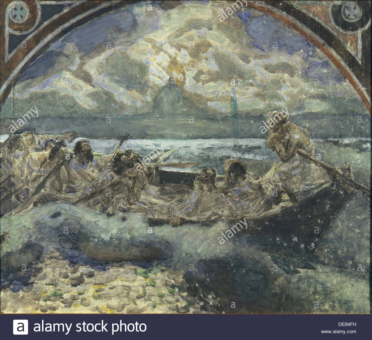 1300x1187 Jesus Walking On Water Stock Photos Amp Jesus Walking On Water Stock - Jesus Walking On Water Painting