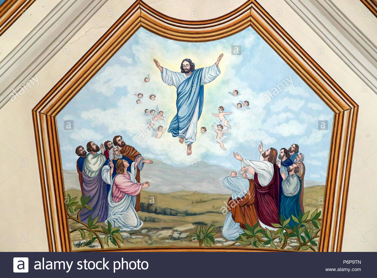 1300x959 Jesus Wall Painting Stock Photos Amp Jesus Wall Painting Stock - Jesus Wall Painting